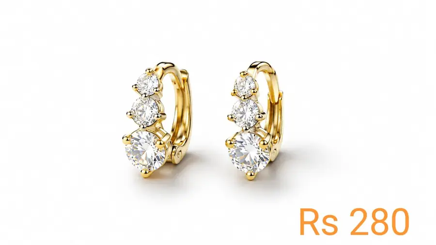 Crystal earrings