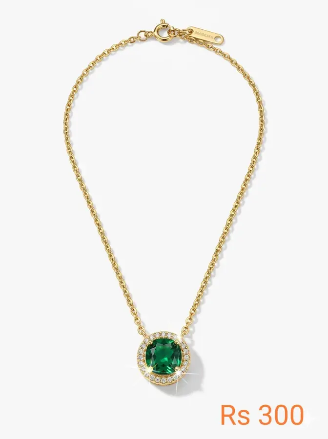 Emerald necklace